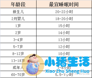 岁宝宝睡眠时间表 怀孕育儿知识