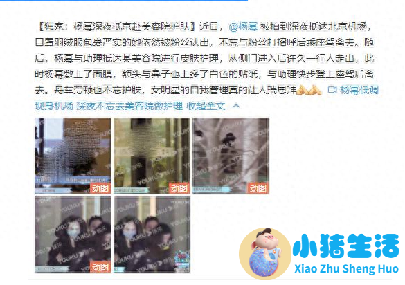 杨幂减肥方法大公开