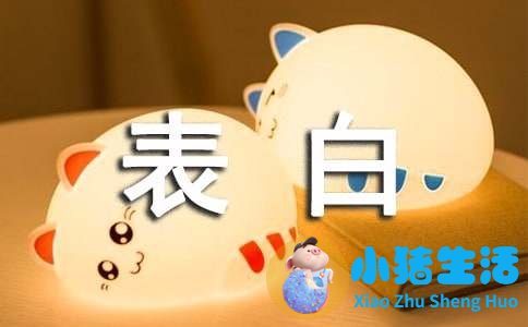 女生表白的经典句子