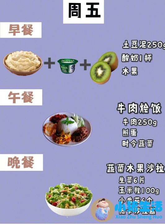 饮食减肥计划表