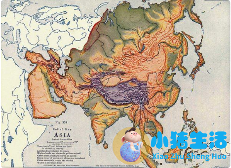 亚洲的国家的英文