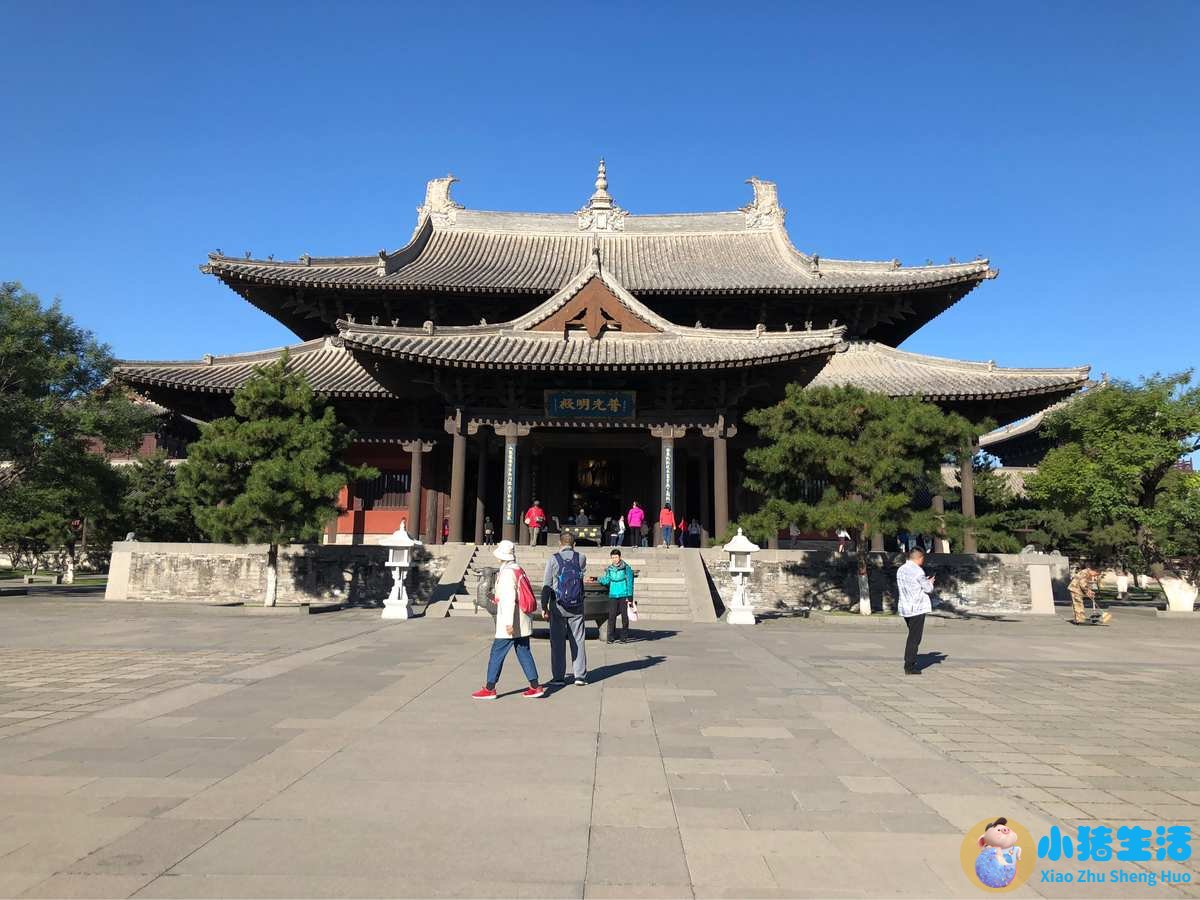 山西定襄文物古迹旅游