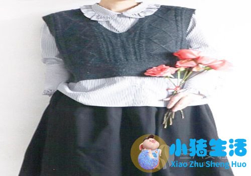 毛衣加针织裙
