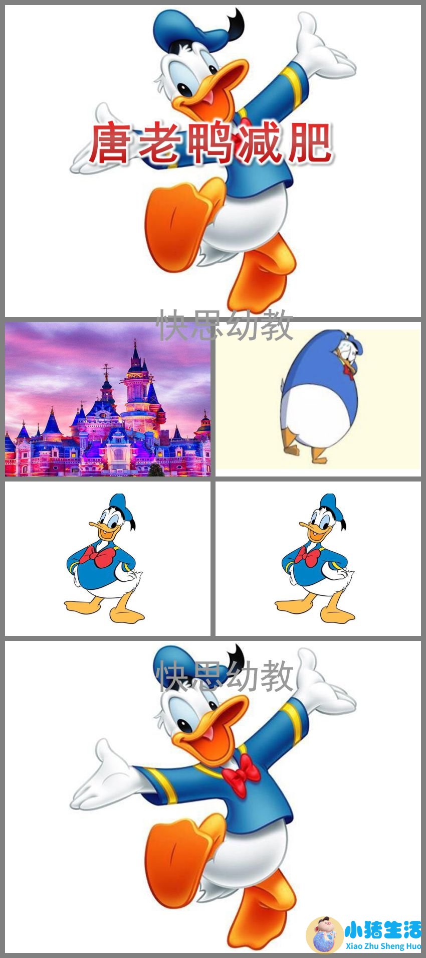 大班音乐欣赏《唐老鸭减肥》PPT课件教案
