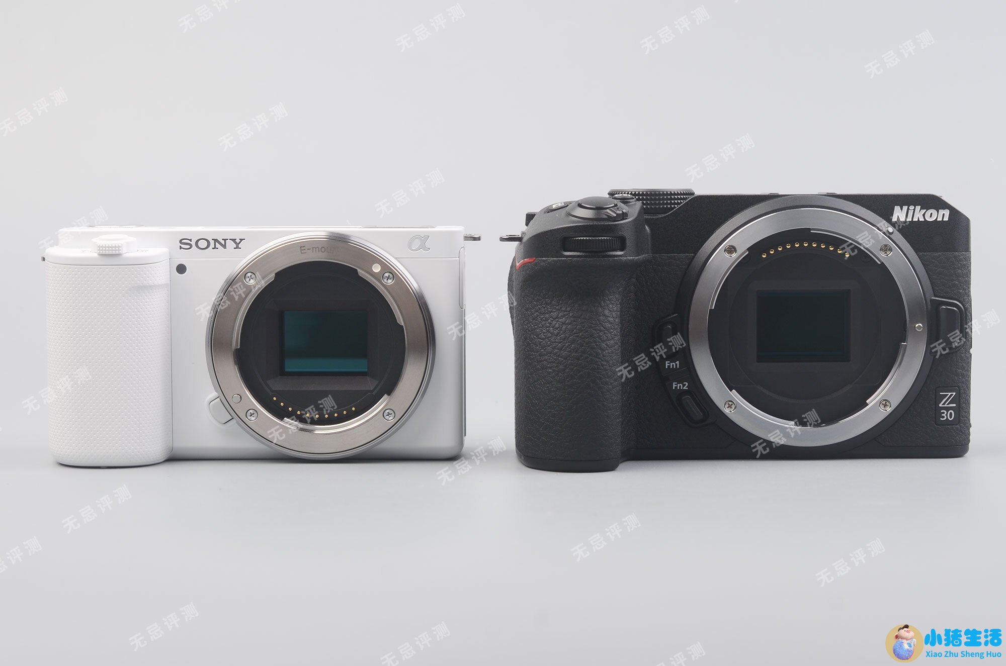 ZV-E10 VS Z30正面对比