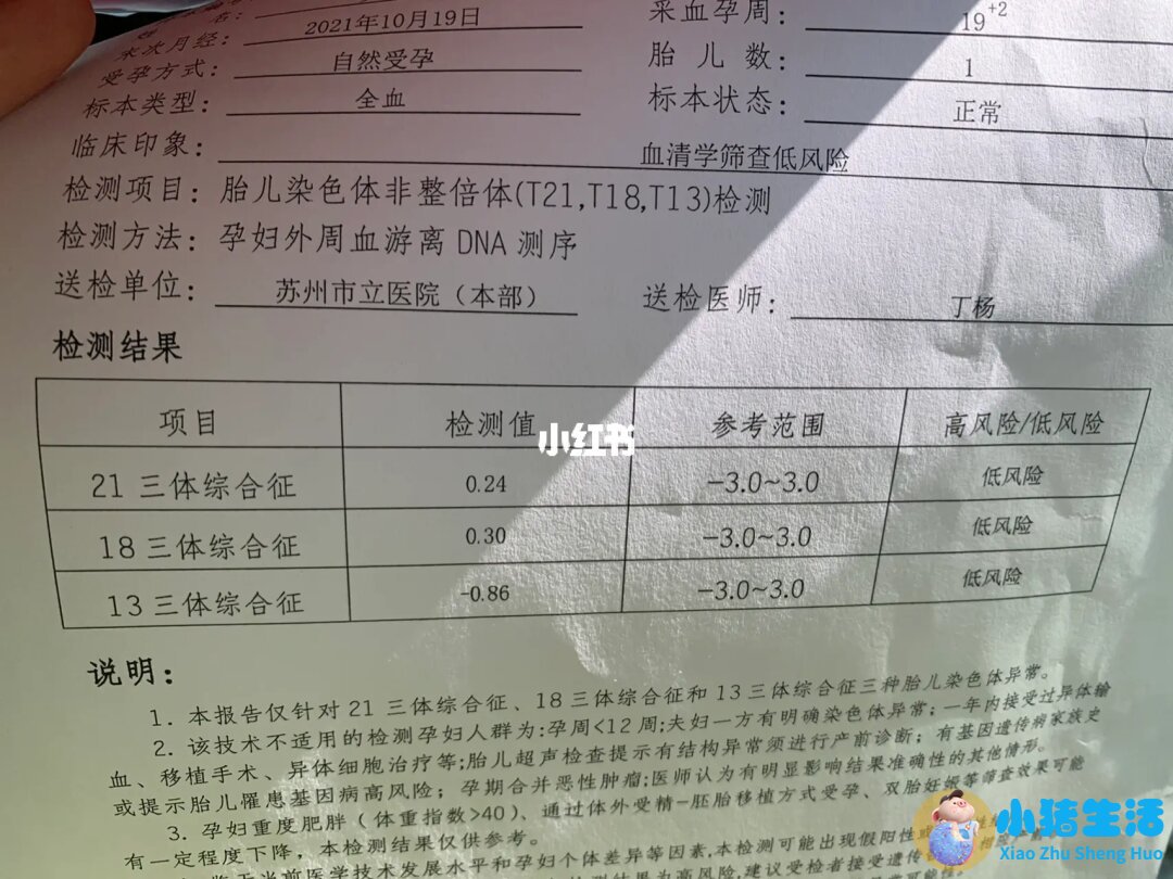 怀孕初筛地中海贫血异常