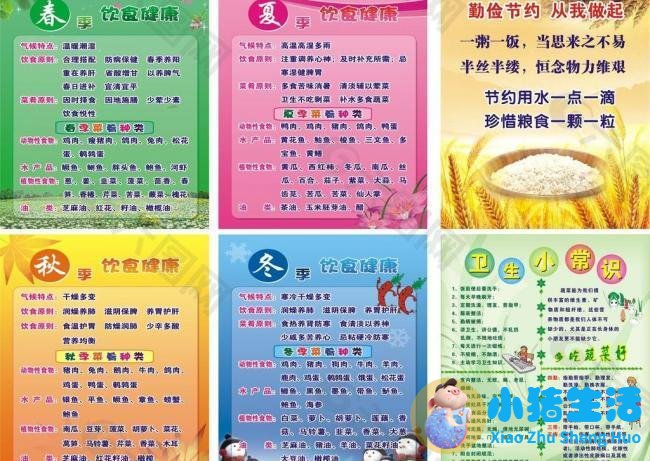 关于饮食健康的口号