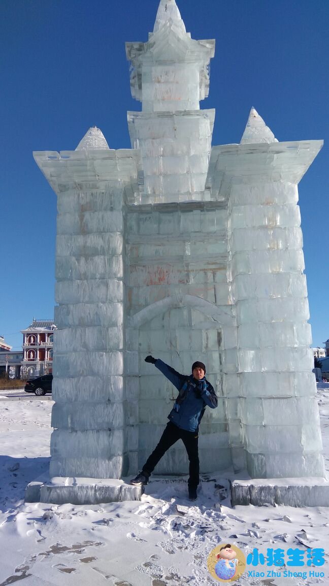 满洲里旅游美女