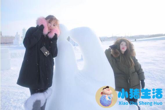 满洲里旅游美女