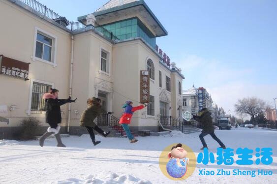 满洲里旅游美女