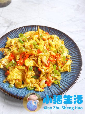 红辣椒炒鸡蛋——补充蛋白质促进代谢