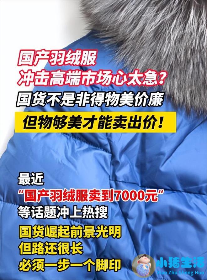 99元羽绒服商家回应品质问题