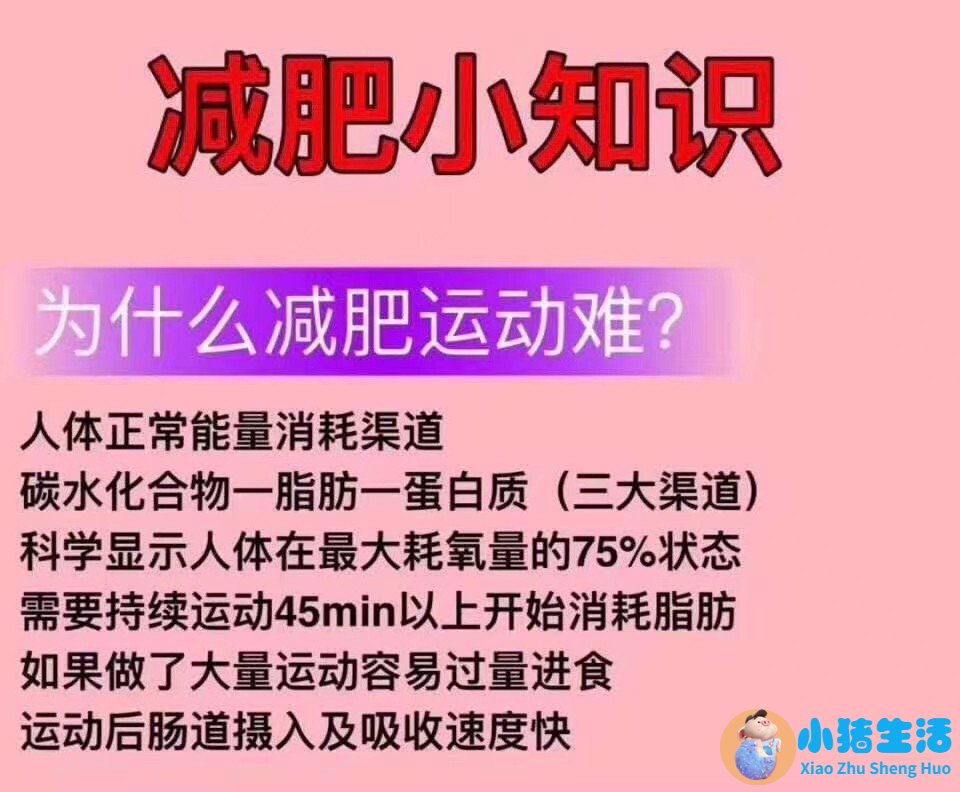 掌握4种减肥小常识 快速减肥无困难