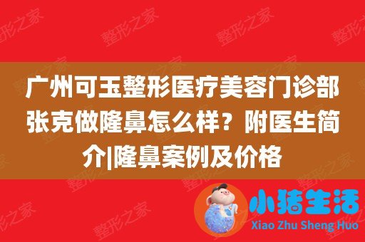 李琳鼻整形案例