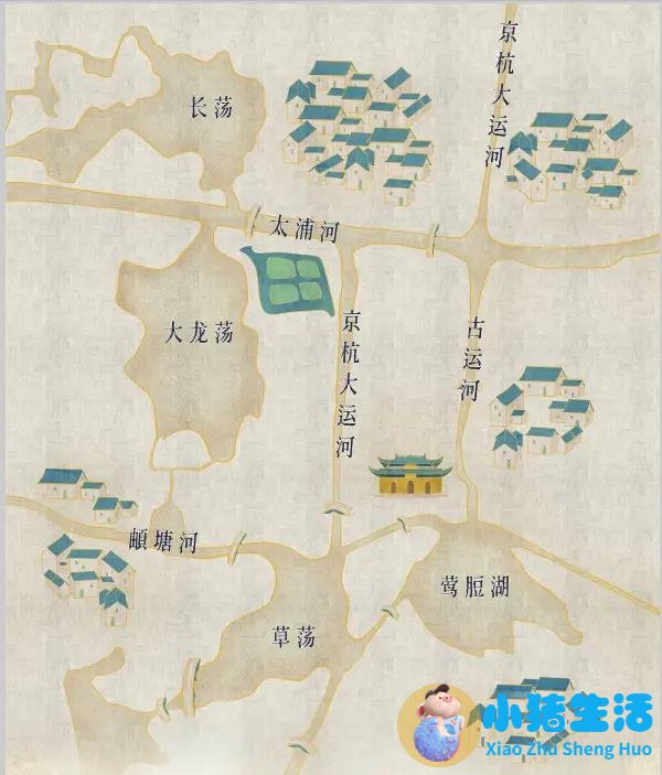 上有天堂,下有苏杭类似