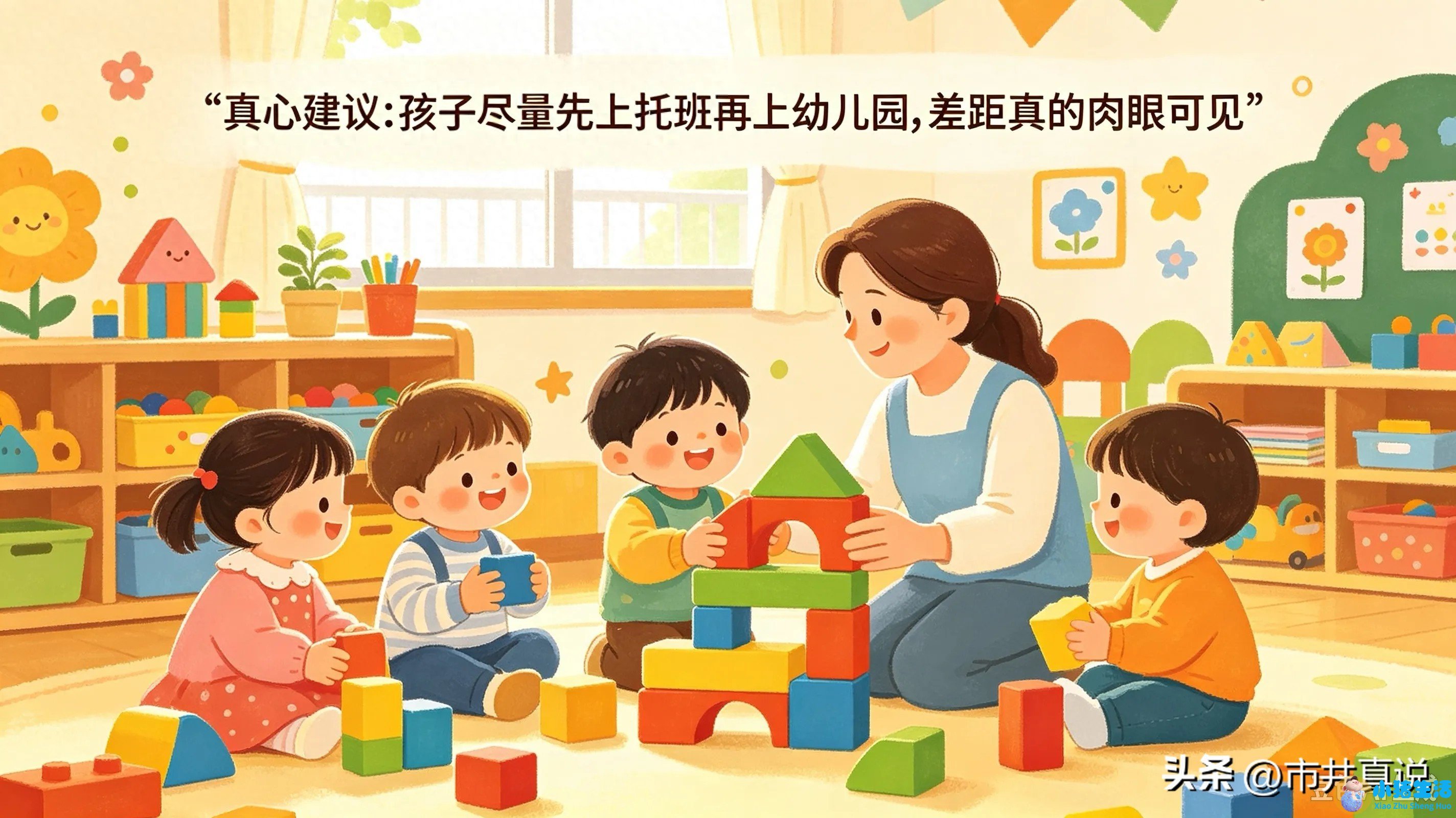 <strong>真心建议:孩子尽量先上托班再上幼儿园</strong>