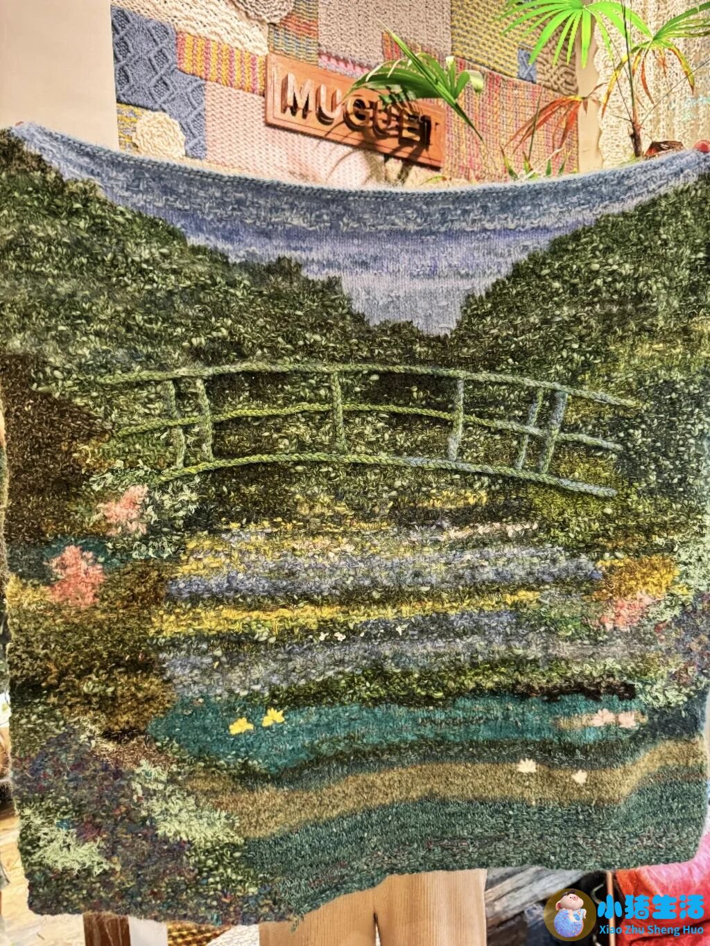 编织女性时尚毛衣