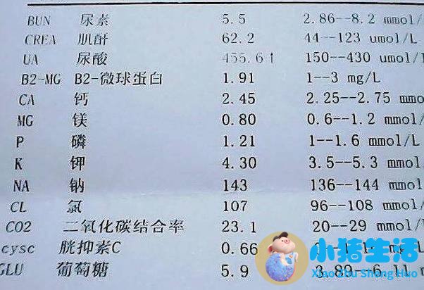 <strong>尿酸化验单显示正常，体内也可能长出痛</strong>