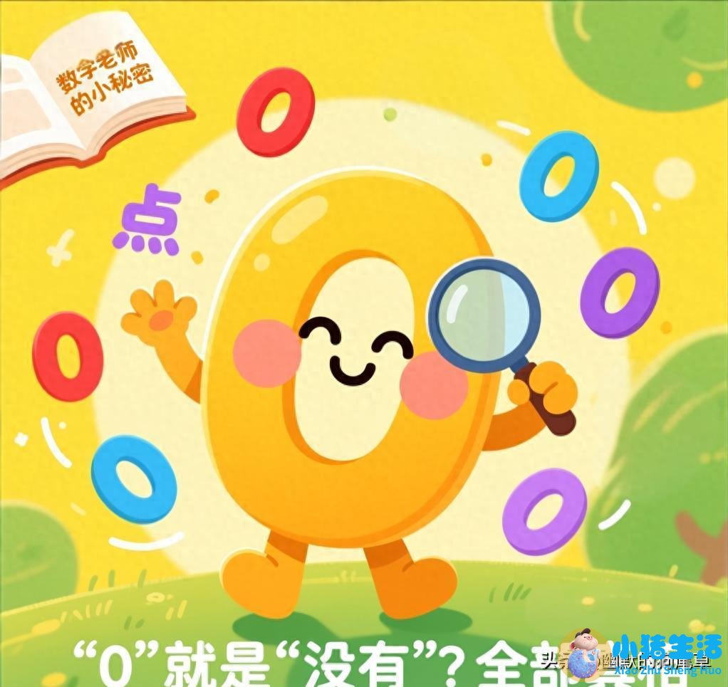“0”就是“没有”？数学老师可能没告诉
